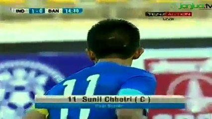 Awesome goal by Sunil Chhetri, Mithun & Arnab Mondal