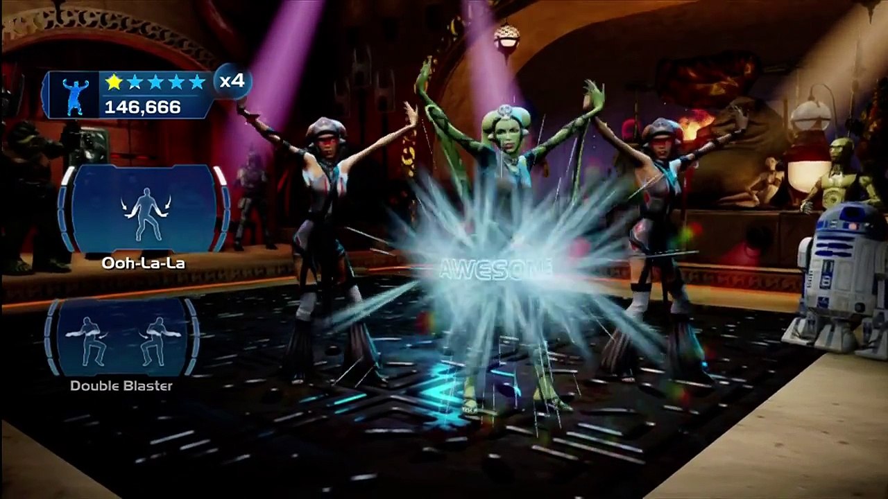 Kinect Star Wars: Galactic Dance Off - We no speak Huttese(Extended)