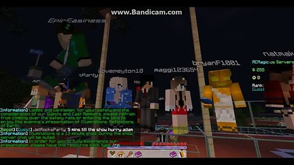 Illuminations Fireworks Show! - Minecraft Disney World