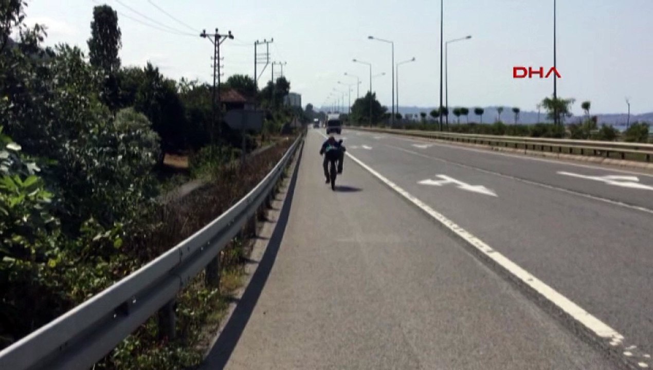 76 yaşında, bisikletle 1000 km yol gitti
