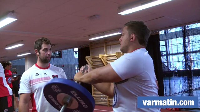 RCT: dernière séance de musculation à Tignes