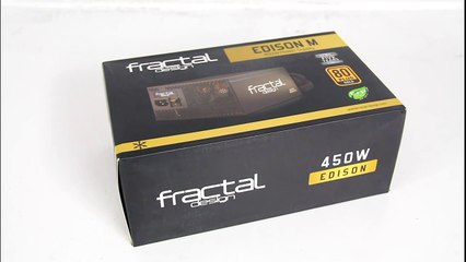 [Cowcot TV] Présentation alimentation Fractal Design Edison M 450 watts