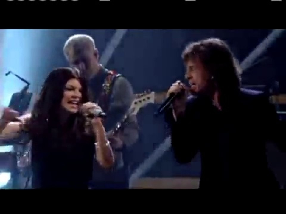 U2, Mick Jagger & Fergie "Gimmer Shelter" LIVE  {Miros Mar}¸.•*¨*• ♪♫