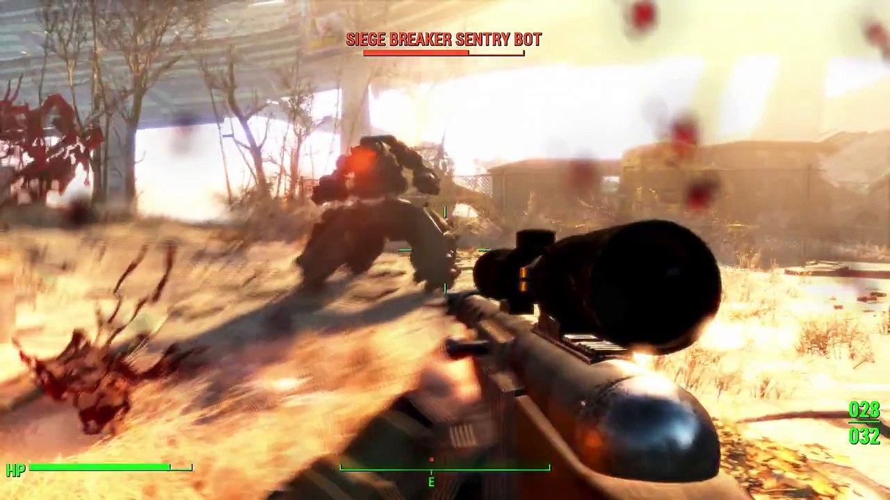 Fallout 4 – Combat Compilation (PEGI)