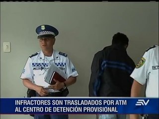 5 infractores de tránsito fueron llevados al CDP