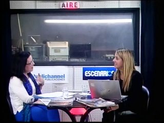 Prog. Nro. 81 "Escenarios" al aire el 8-08-15 por Cadena Continental 94.1 y Canal 33 TV Mar del Plata