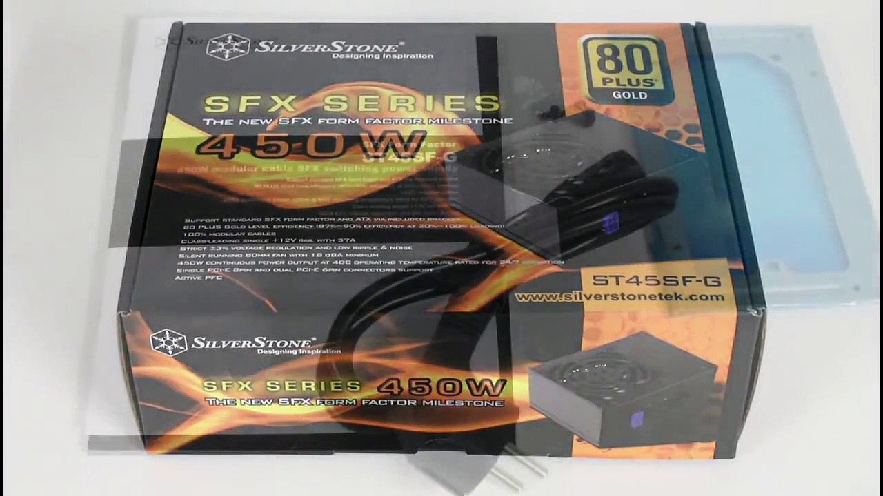 [Cowcot TV] Présentation Alimentation Silverstone SFX ST45SF-G