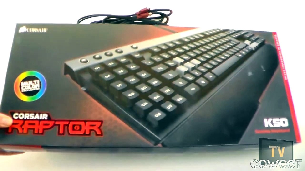 [Cowcot TV] Présentation clavier Corsair Raptor K50