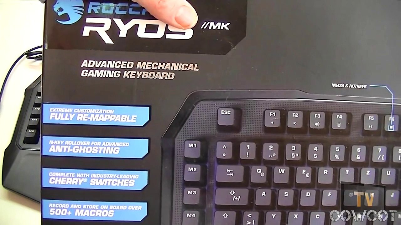 [Cowcot TV] Présentation Clavier Roccat Ryos MK