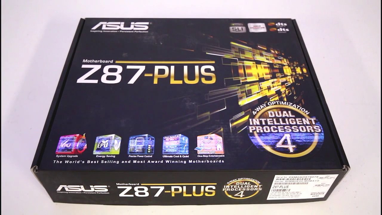 [Cowcot TV] Présentation carte mère Asus Z87 Plus