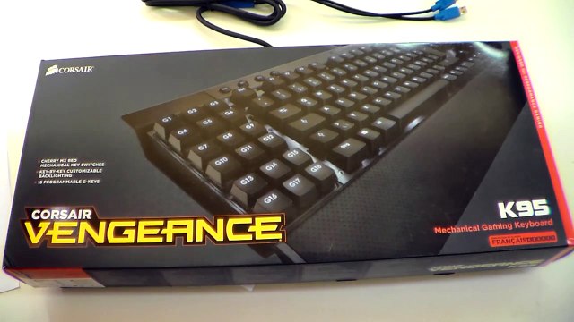 [Cowcot TV] Présentation clavier Corsair K95