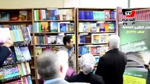 افتتاح معرض الكتاب الثالث بجامعة المنصورة