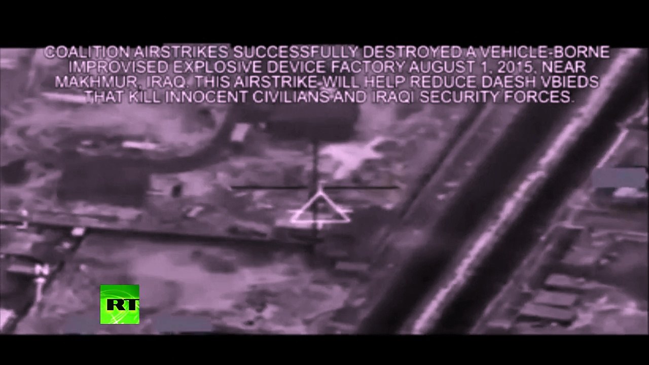 RAW: Airstrikes hit suspected ISIS improvised explosive devices factory in Iraq