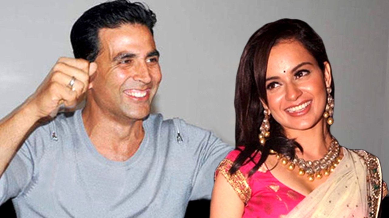 Akshay Kumar To ROMANCE Kangana Ranaut