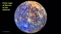 Primer mapa de color del planeta Mercurio - HD - 360º