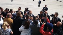 President Obama Arrival At JFK Airport