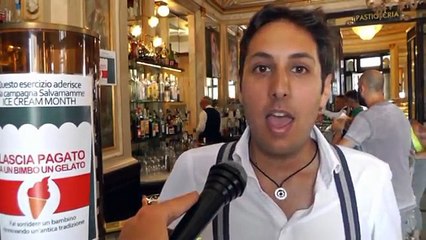 Napoli - Il "gelato sospeso" per i bambini in difficoltà (31.07.15)