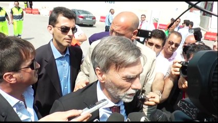 Afragola (NA) - Inagurati i lavori  dela stazione -1- (13.07.15)