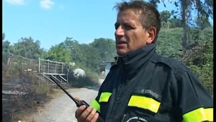 Télécharger la video: Campania - Allarme incendi: fiamme su Monte Massico e Lago Patria (06.07.15)