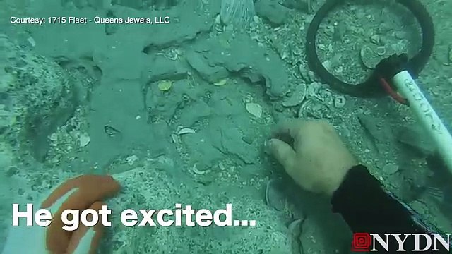 Un buzo encontró un millón de dólares en monedas en la costa de Florida