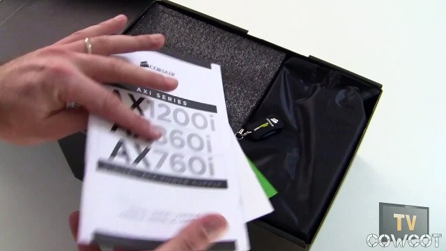 [Cowcot TV] Présentation alimentation Corsair AX 860i