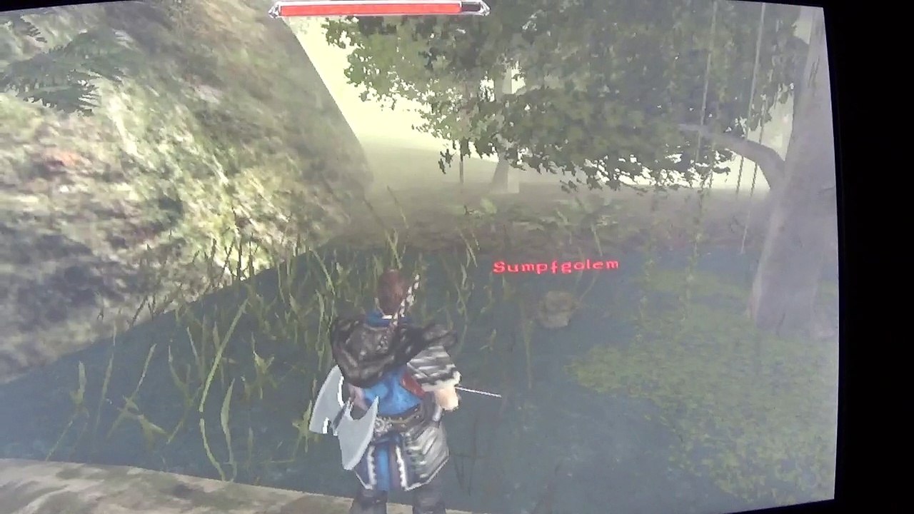 Golem dreht sich nur