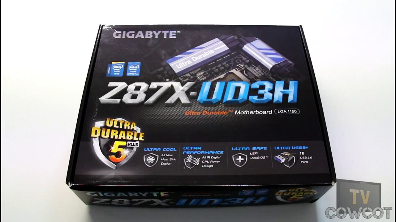 [Cowcot TV] Présentation carte mere Gigabyte Z87X-UD3H
