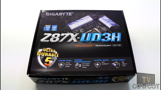 [Cowcot TV] Présentation carte mere Gigabyte Z87X-UD3H