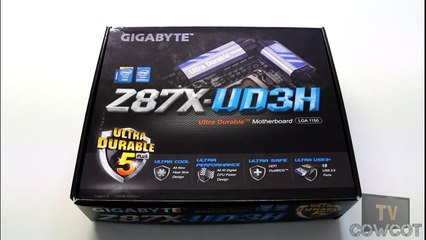 [Cowcot TV] Présentation carte mere Gigabyte Z87X-UD3H