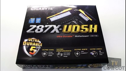 [Cowcot TV] Présentation carte mere  Gigabyte Z87X-UD5H