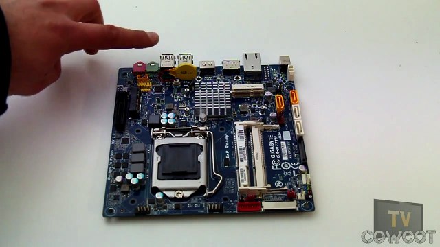 [Cowcot TV] Présentation carte mère Gigabyte H77TN