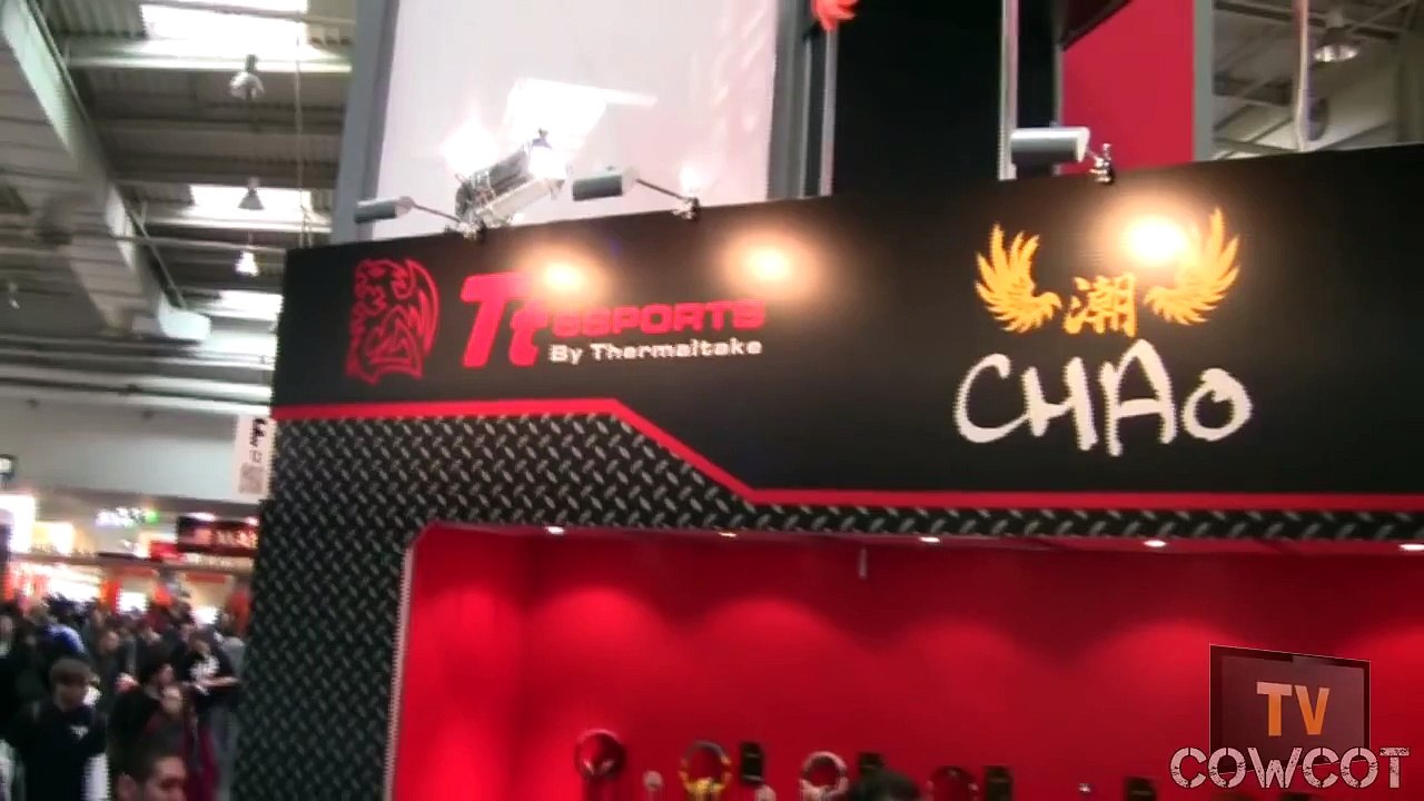 [Cowcot TV] CeBIT 2013 : casque Tt eSports Level 10M