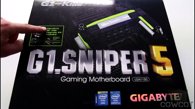 [Cowcot TV] Présentation carte mère Gigabyte G1.SNIPER5