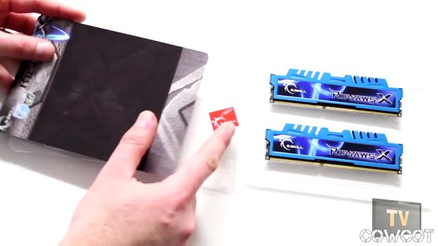 [Cowcot TV] Présentation barrettes mémoire G.Skill Ripjaws X DDR3 1600 16Go