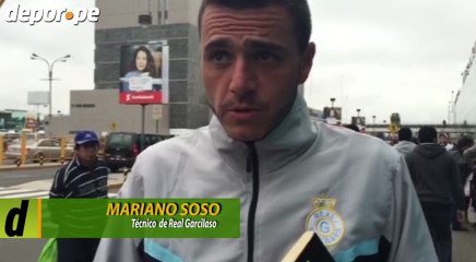Real Garcilaso: Así celebró Mariano Soso empate con Universitario (VIDEO)