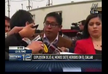 Callao: 4 heridos dejó explosión durante graduación de agentes del INPE [Video]