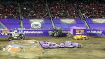 Monster Jam In Santa Clara : Max-D  Freestyle Levi's Stadium 2015