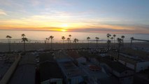 Super Bowl Half Time Sunset Capture Newport Beach CA