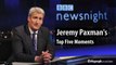 Jeremy Paxman's top five most memorable moments