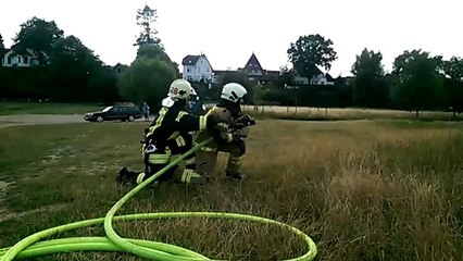 Flashover-Notfalltraining