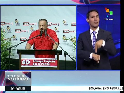 Venezuela: abanderan a candidatos del PSUV en comicios parlamentarios