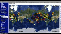 Techtonic Plates and Buoys/ Buoy shows 300ft sea floor rise 4 days before 6.4 quake!