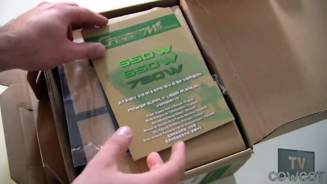 [Cowcot TV] Présentation Alimentation In Win Green Me 750 watts