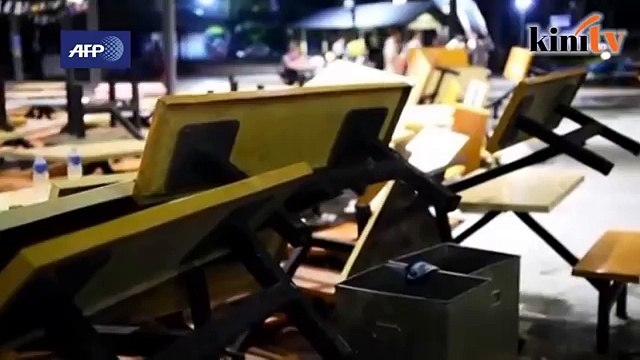 More than 200 injured in explosion at Taiwan water park.