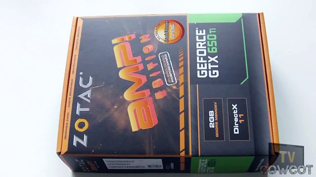 [Cowcot TV] Présentation carte graphique Zotac GTX 650 Ti AMP Edition