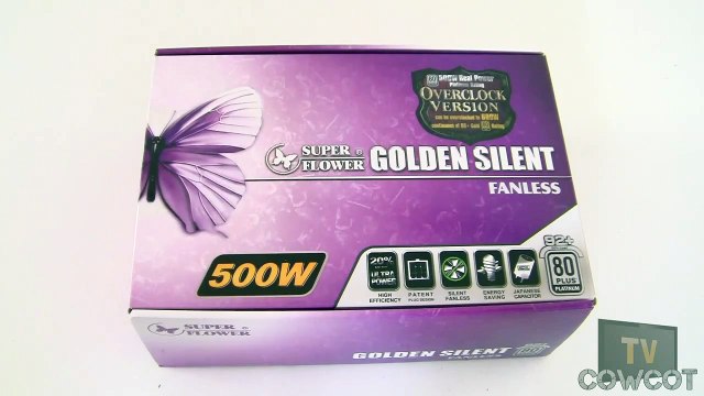 [Cowcot TV] Présentation Alimentation Super Flower Golden Silent 500w