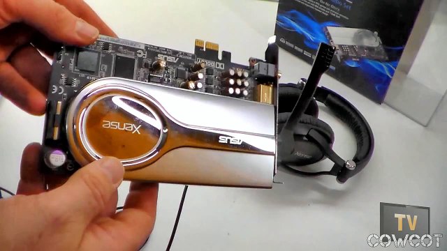 [Cowcot TV] Présentation kit Asus carte son - casque Xonar Xense