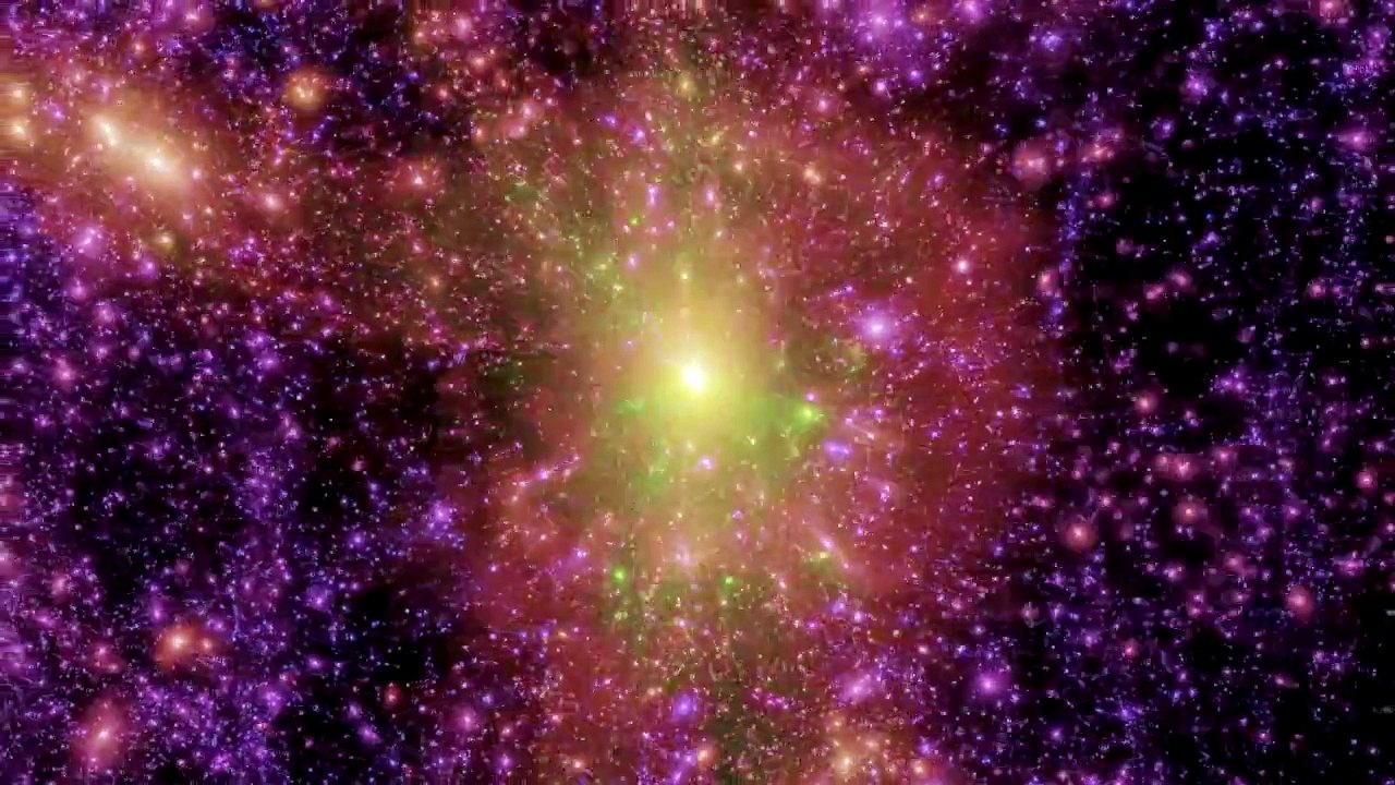 Aquarius Project - Galactic Halo Formation Simulation [1080p]