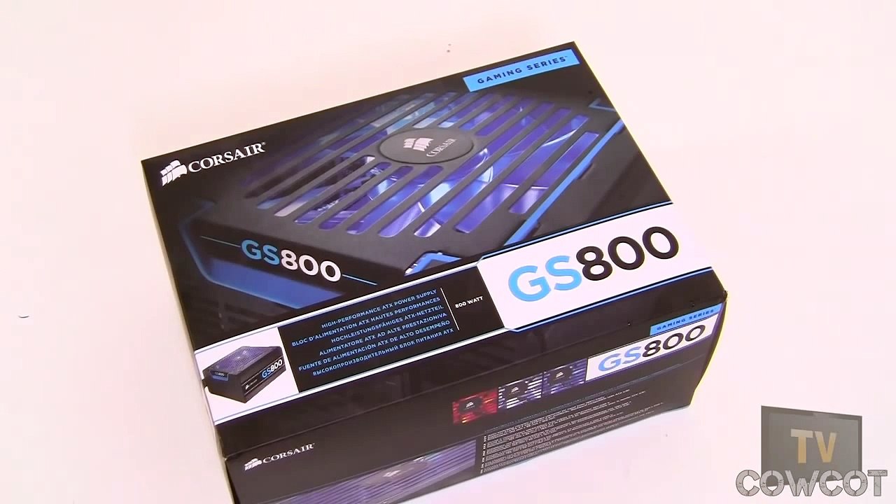 [Cowcot TV] Présentation alimentation Corsair GS 800