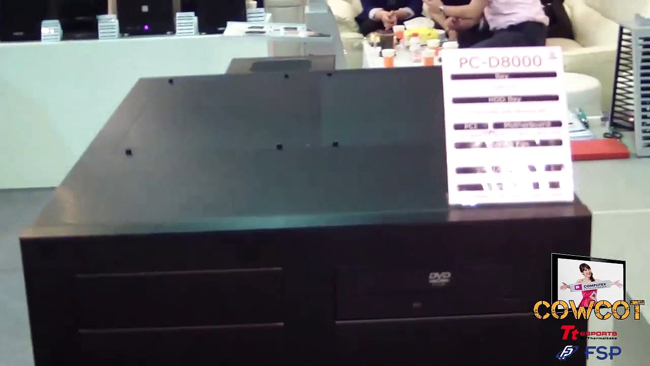 [Cowcot TV] Computex 2012 : Le stand Lian Li